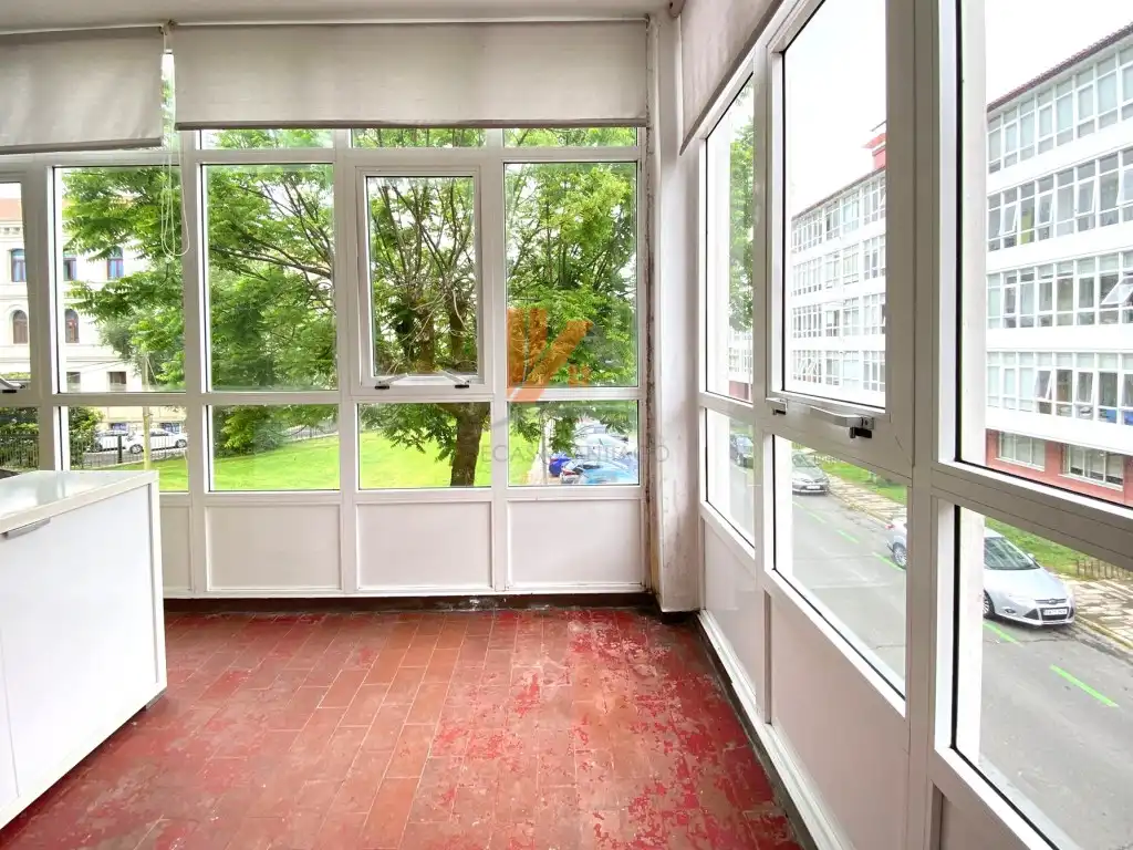 Balcony of Flat for rent in Santiago de Compostela   with Furnished and Washing machine
