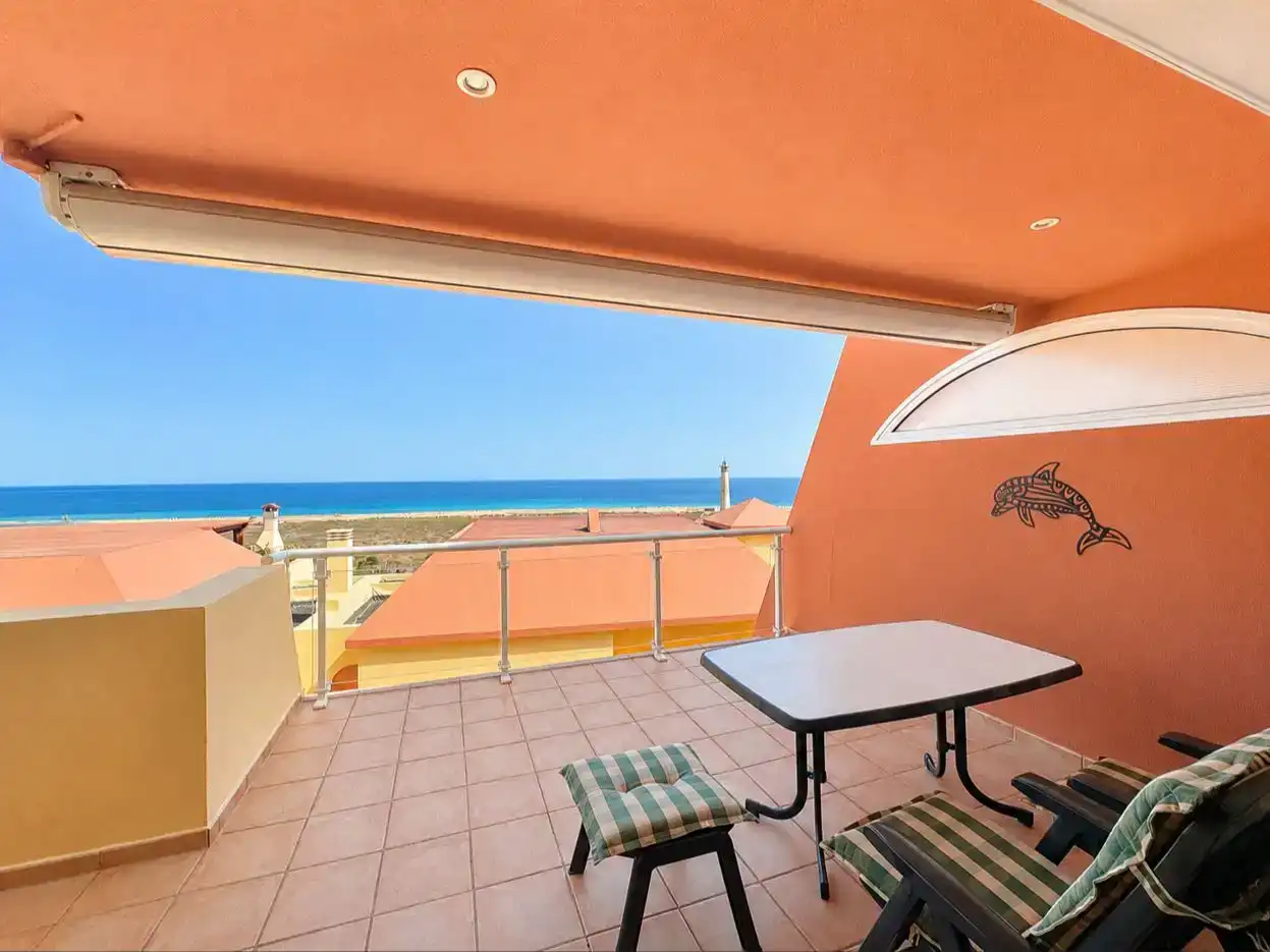 Terrace of Flat for rent in Pájara  with Air Conditioner, Furnished and Balcony