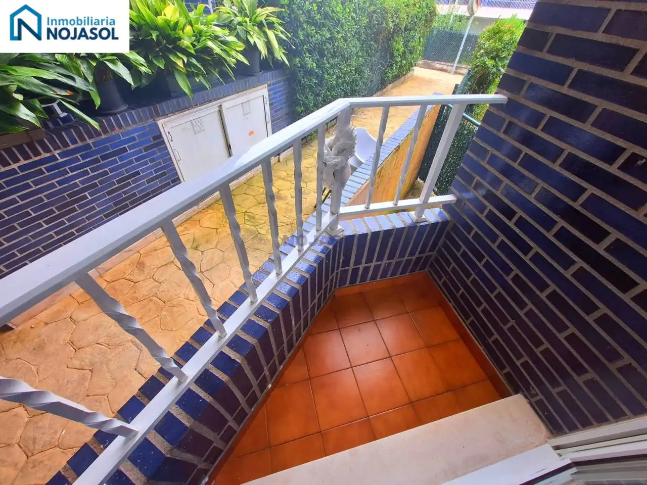 Terraza de Apartamento de alquiler en Noja con Calefacción, Jardín privado y Terraza