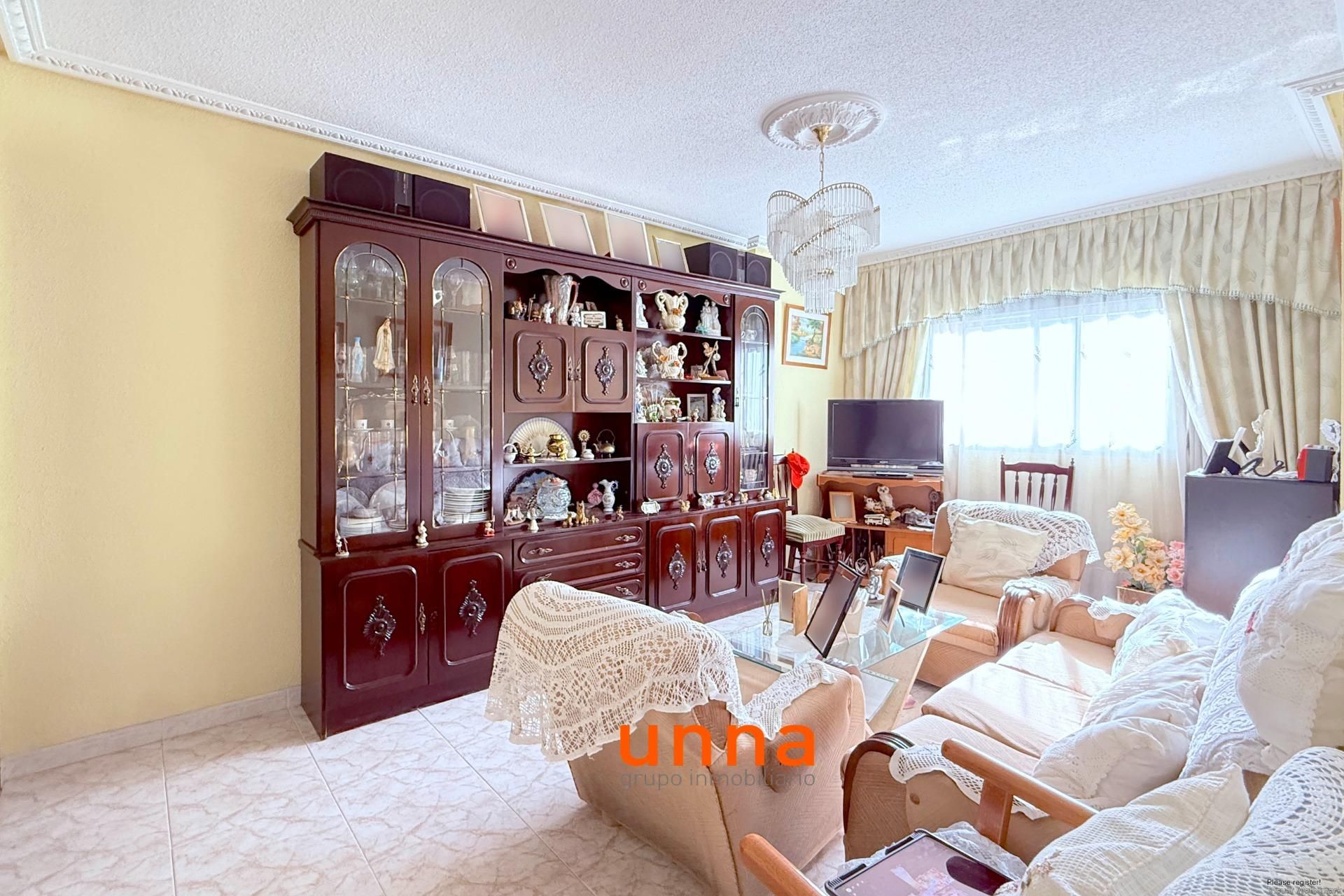 Sala d'estar de Pis en venda en Móstoles amb Aire condicionat, Calefacció i Terrassa