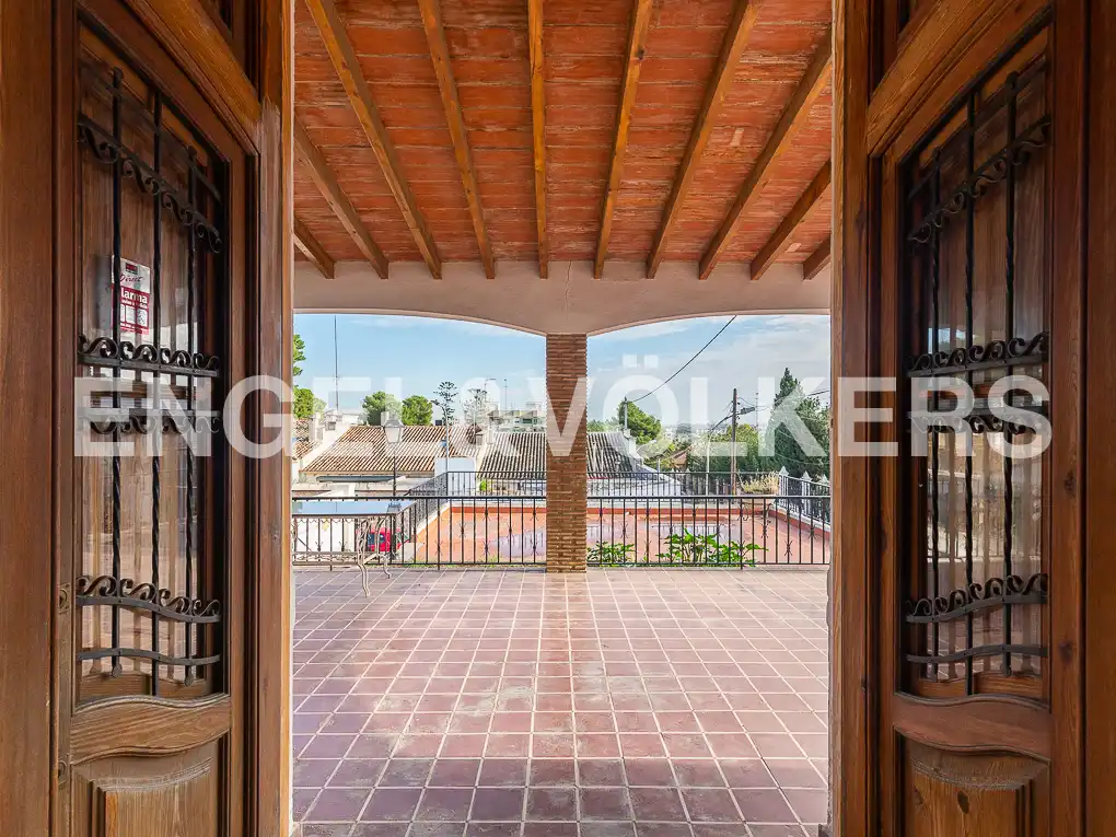 Exterior view of Houses for sale in Godella  with Heating, Private garden and Terrace