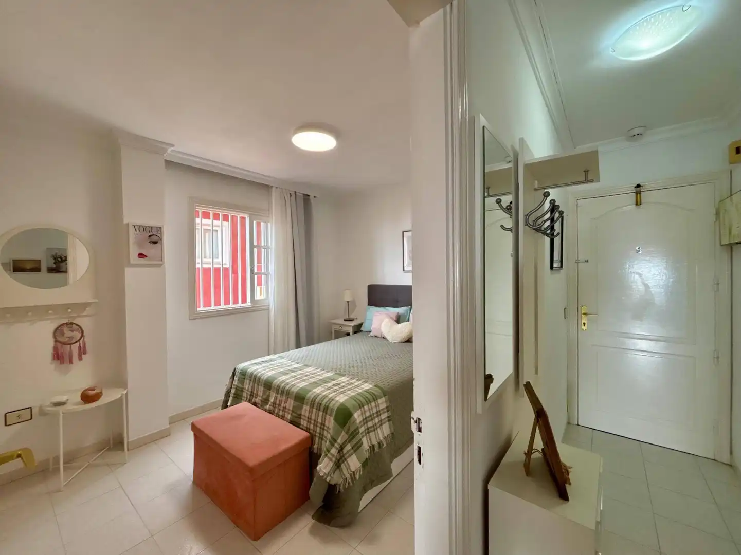 Dormitori de Apartament de lloguer en Santiago del Teide amb Terrassa, Moblat i Balcó
