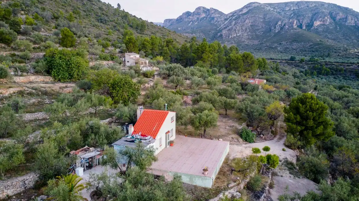 Vista exterior de Finca rústica en venta en Mas de Barberans con Terraza y Trastero