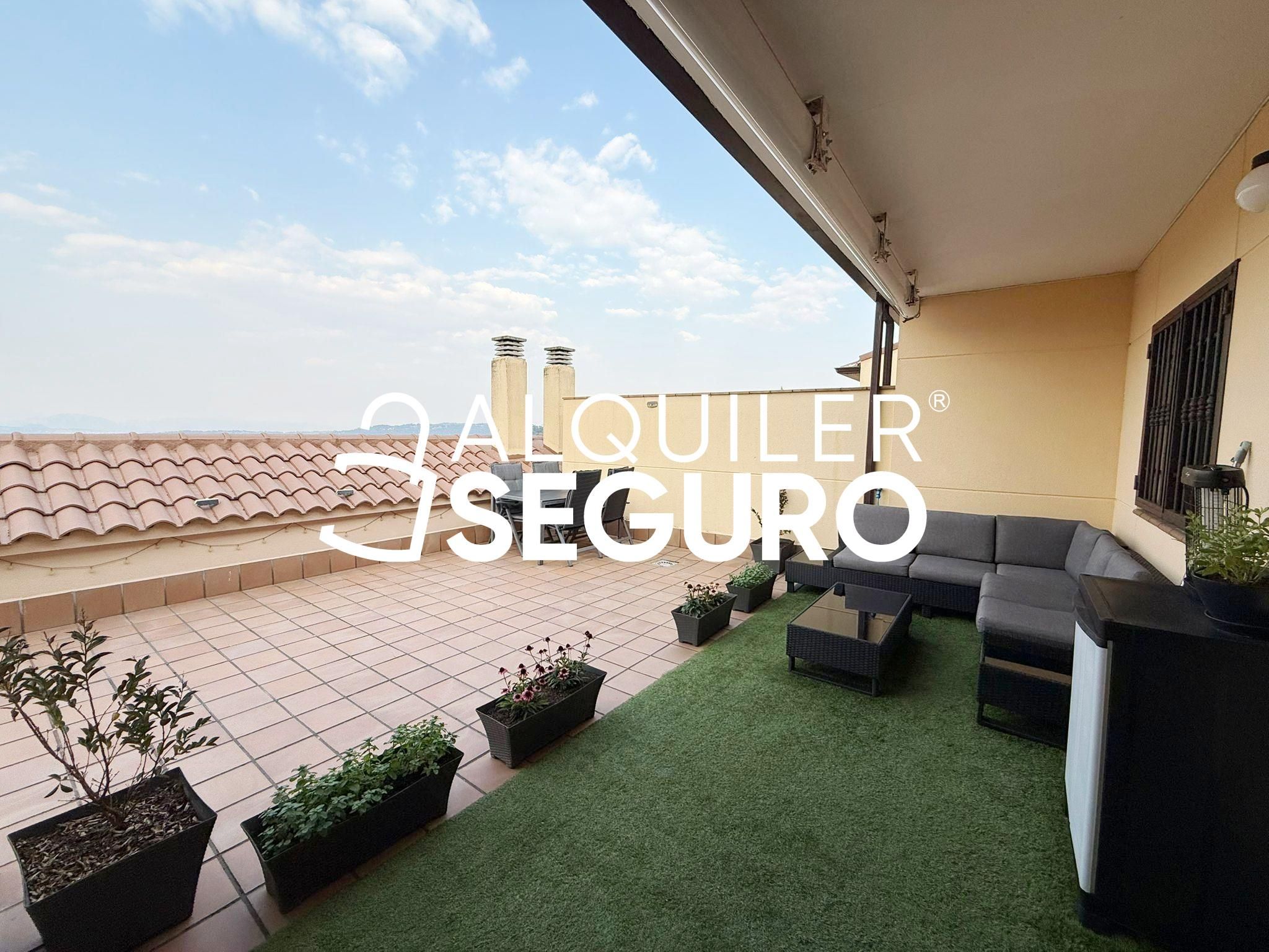 Terrace of Flat to rent in Navahondilla  with Air Conditioner, Heating and Terrace