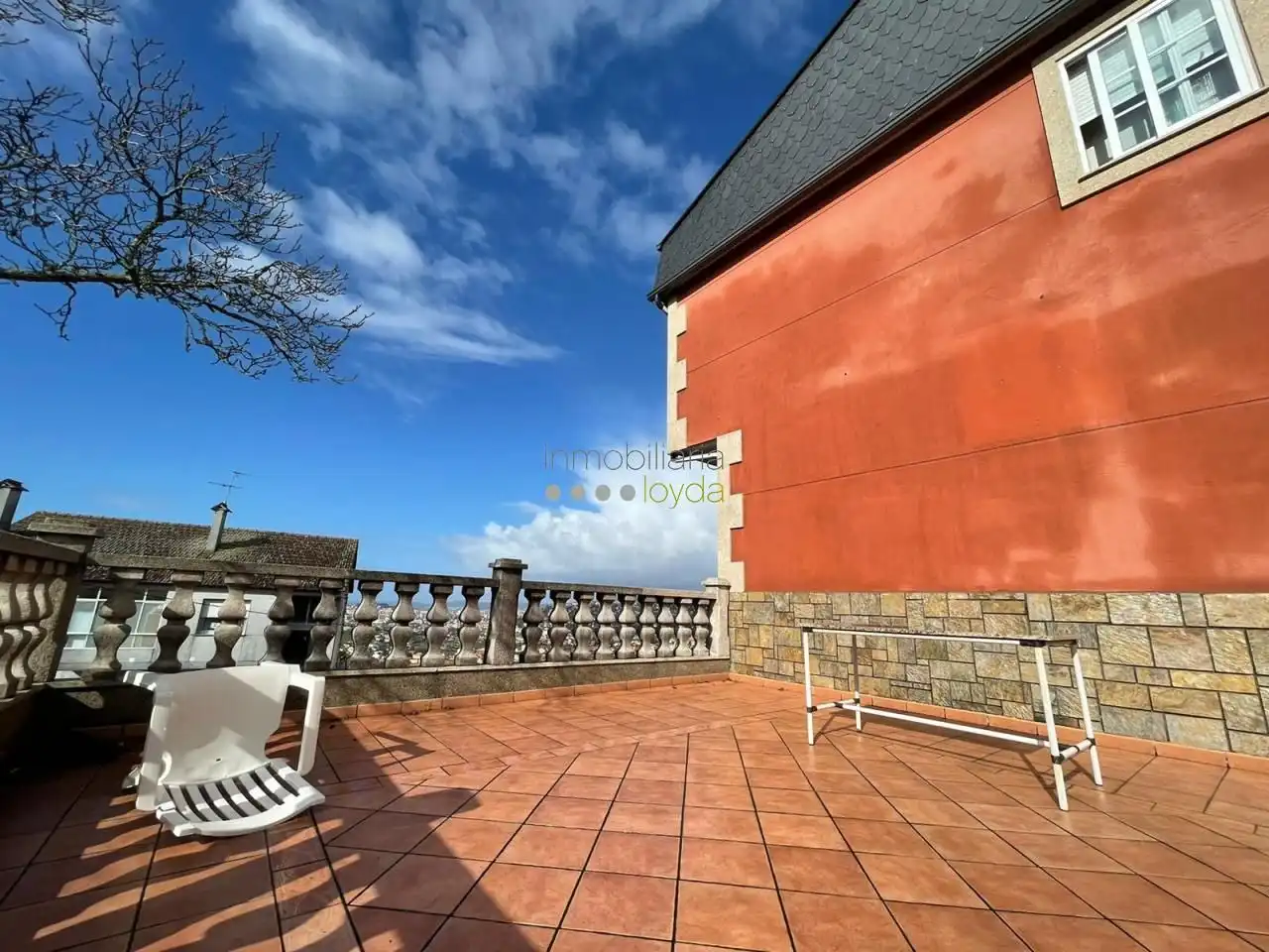 Terraza de Casa o chalet en venta en Vigo  con Jardín privado, Parquet y Terraza
