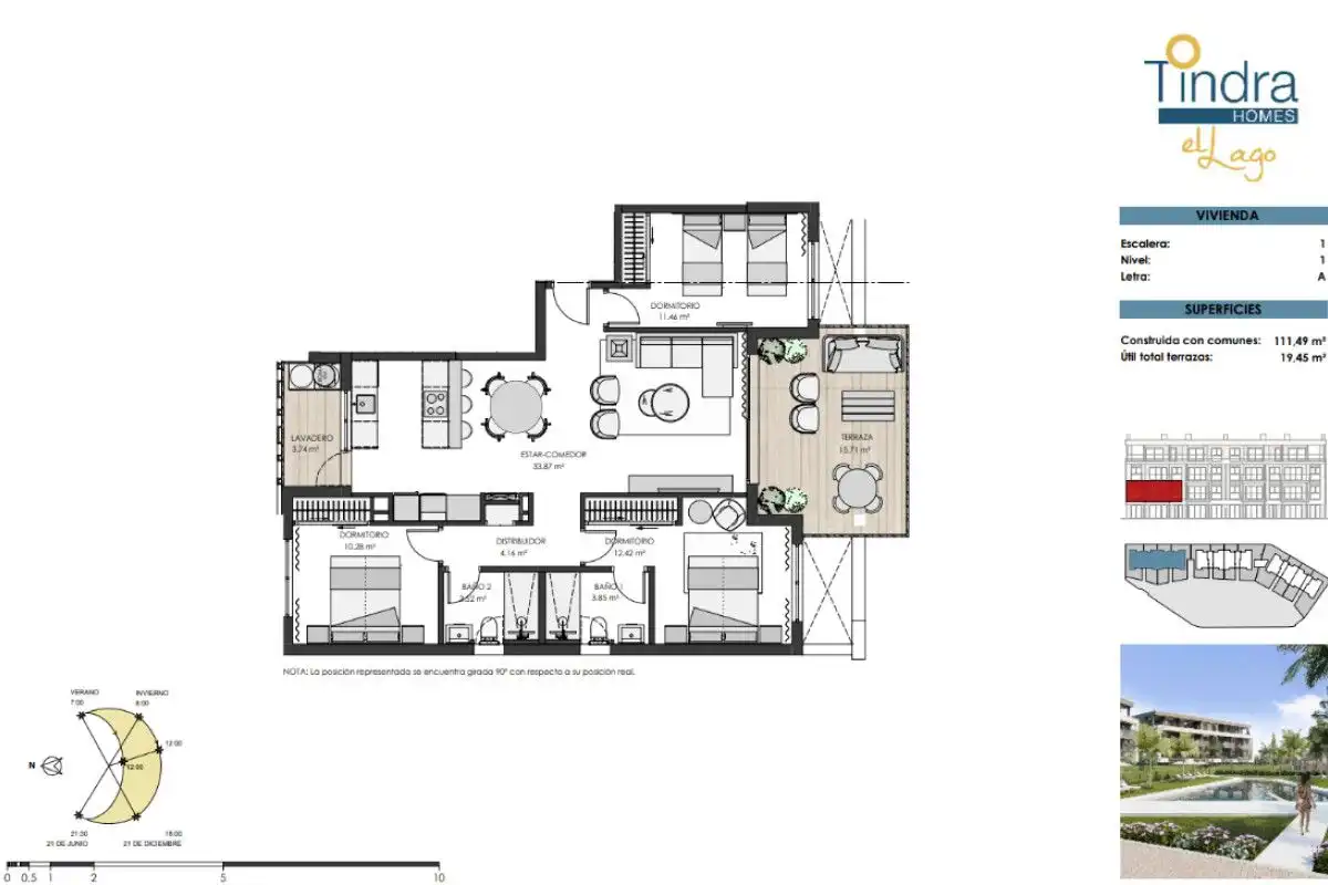Apartment mit Pool zum Verkauf in Mar Menor Golf, imagen 11