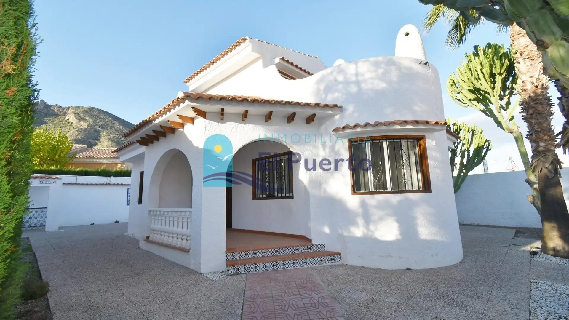Vista exterior de Casa o chalet en venta en Mazarrón con Jardín privado y Terraza