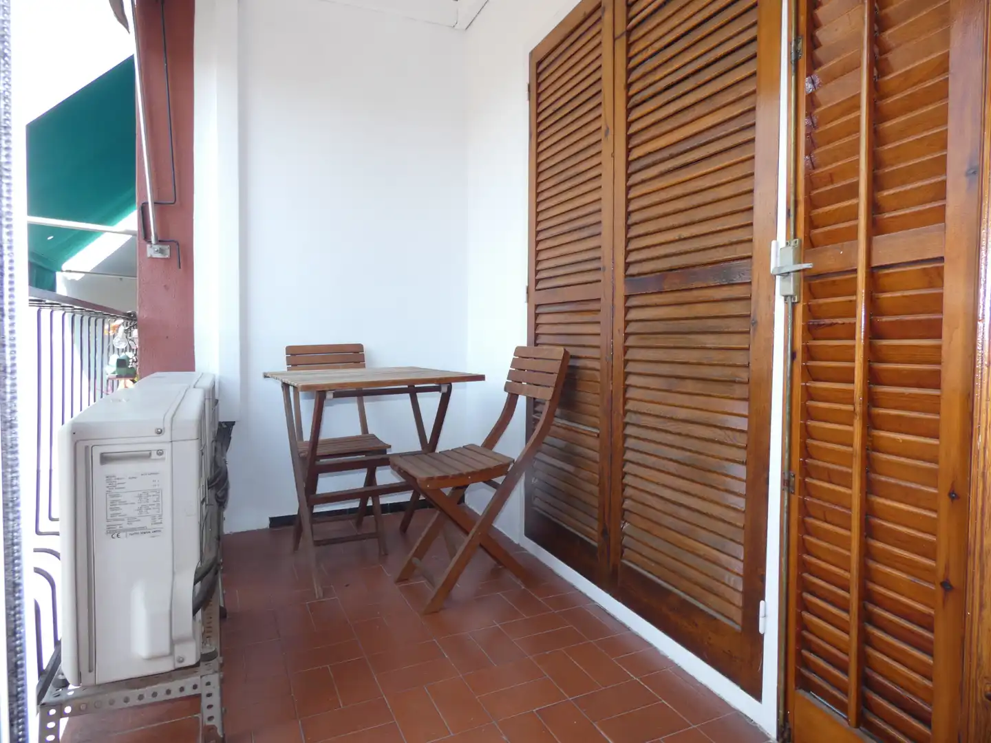 Balcony of Flat for sale in Girona  with Air Conditioner, Heating and Furnished