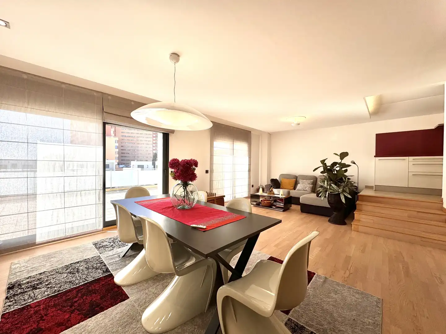 Living room of Houses for sale in Roses  with Heating, Terrace and Storage room