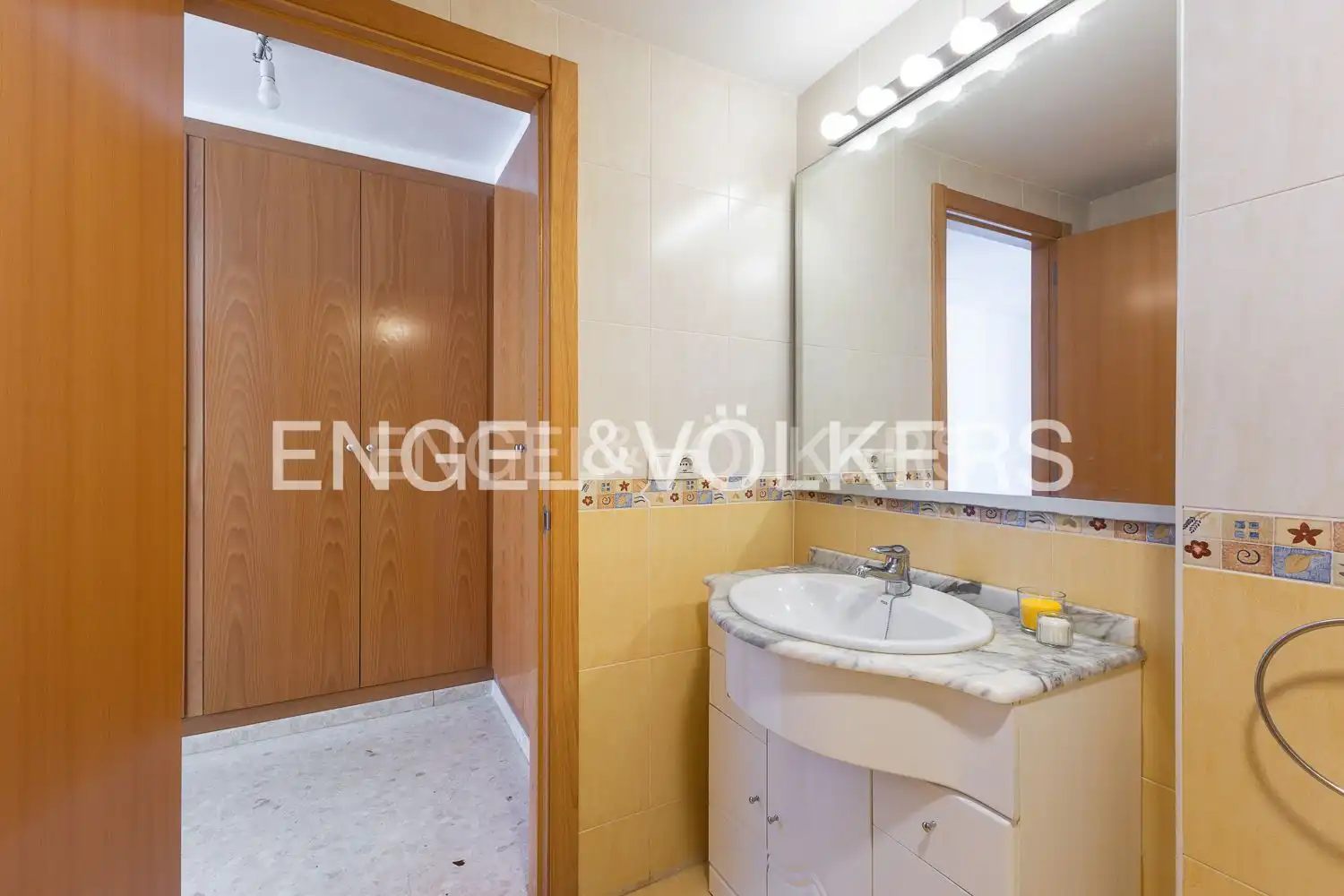 Kitchen of Flat for rent in El Real de Gandia  with Air Conditioner and Heating