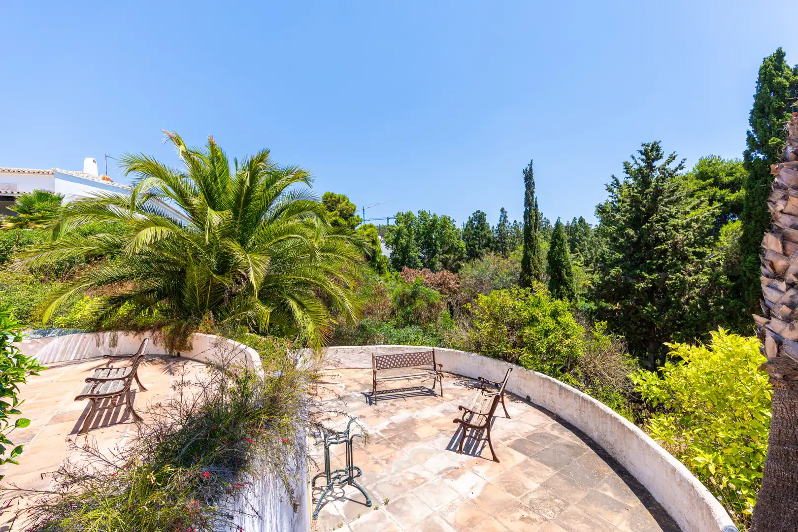 Terrassa de Casa o xalet en venda en Mijas amb Aire condicionat, Jardí privat i Terrassa