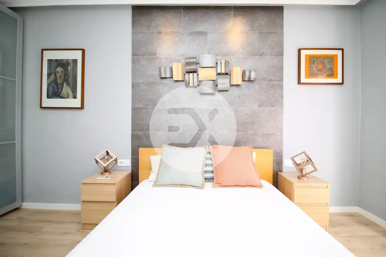 Bedroom of Flat for sale in Castelldefels  with Air Conditioner, Heating and Parquet flooring