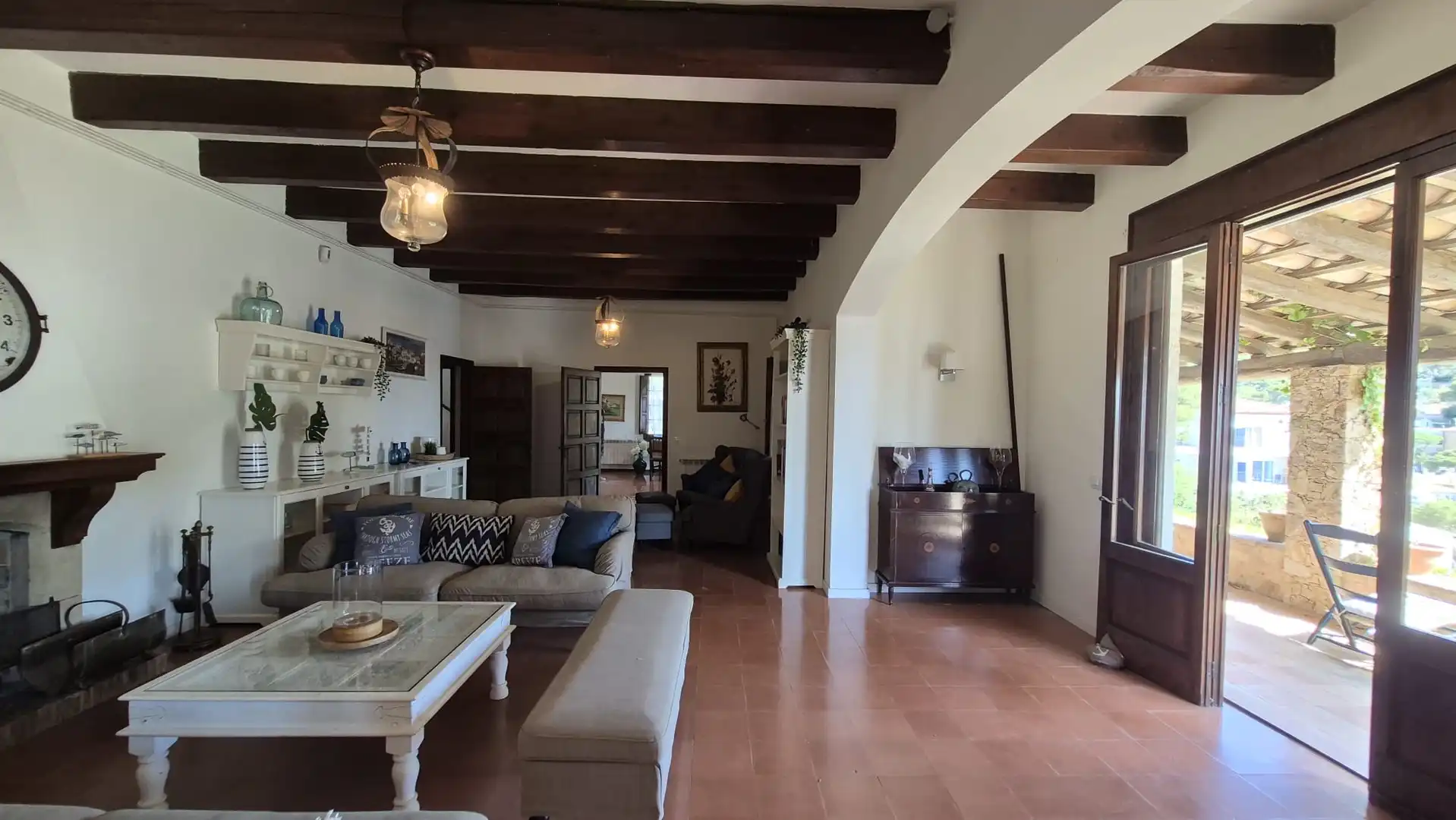 Sala d'estar de Casa o xalet en venda en Palafrugell