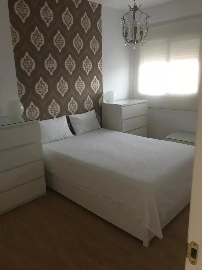 Bedroom of Apartments for rent in Algeciras  with Furnished and Community pool