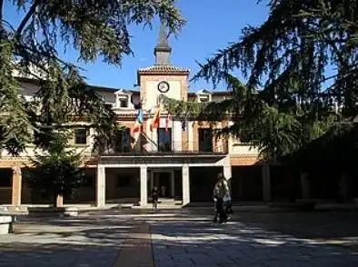 Vista exterior de Residencial en venda en Las Rozas de Madrid