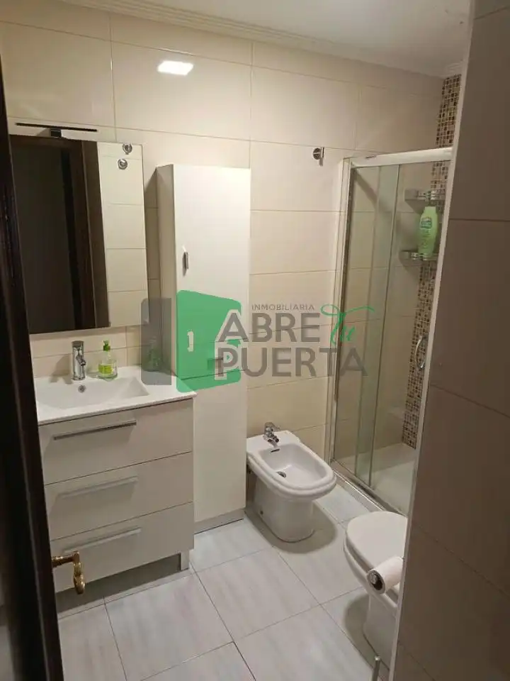 Bany de Pis de lloguer en Ourense Capital  amb Calefacció i Moblat