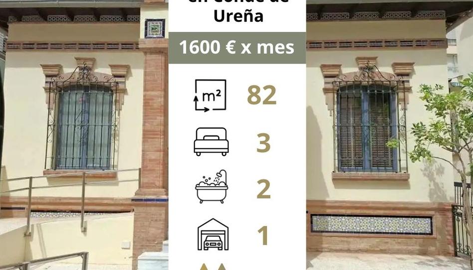 Foto 1 de Piso de alquiler en Conde de Ureña, Málaga