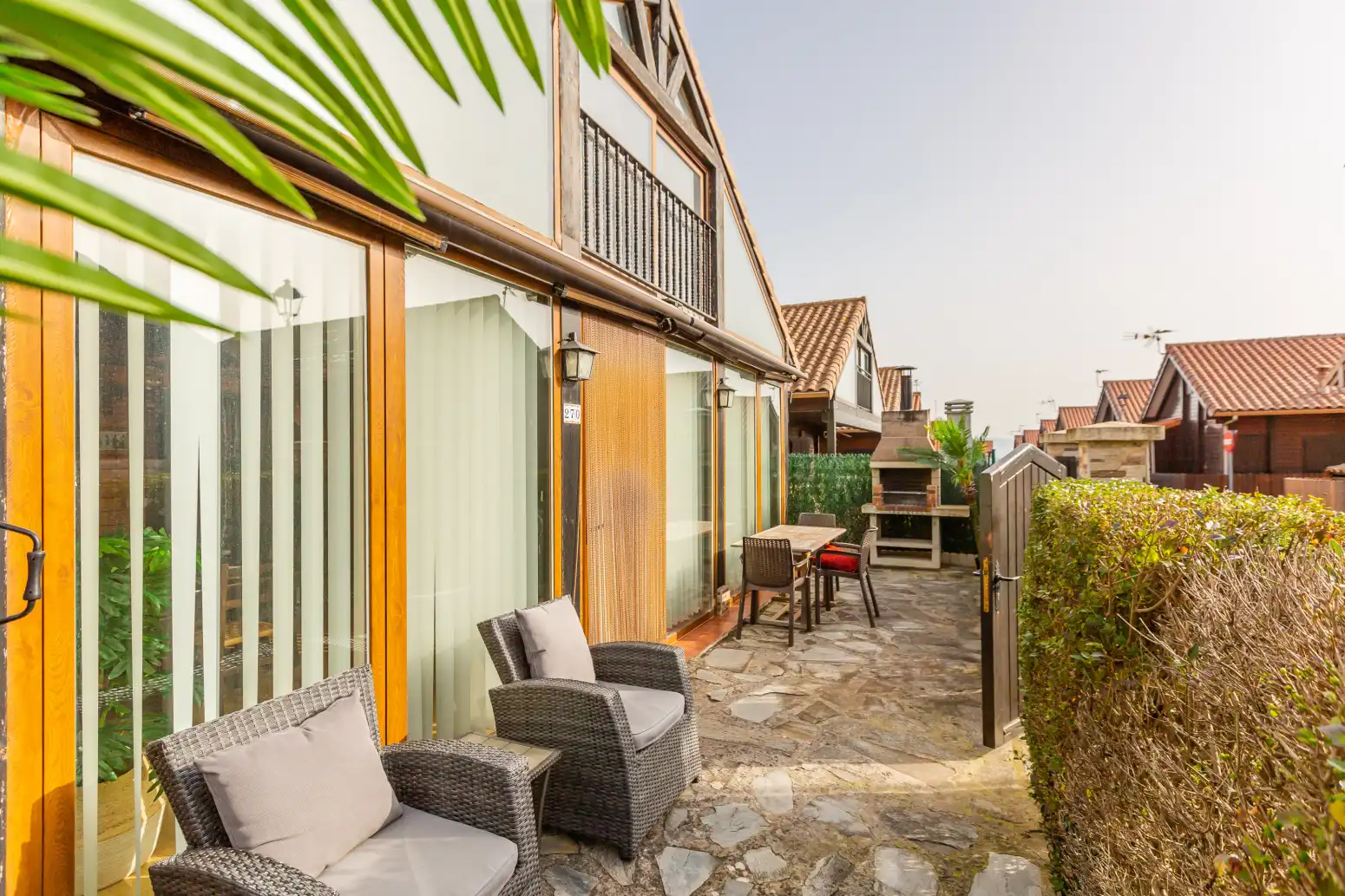 Terraza de Casa o chalet en venta en Ayegui / Aiegi con Aire acondicionado, Calefacción y Jardín privado