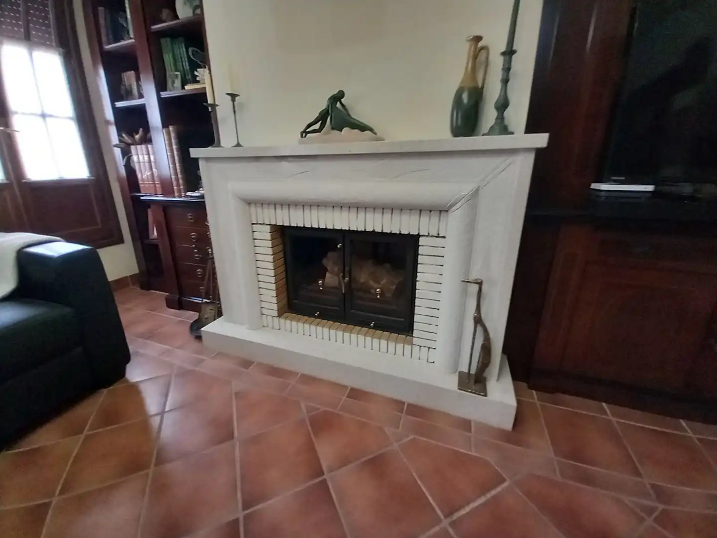 Wohnzimmer von Haus oder Chalet zum Verkauf in Ronda mit Klimaanlage, Heizung und Terrasse