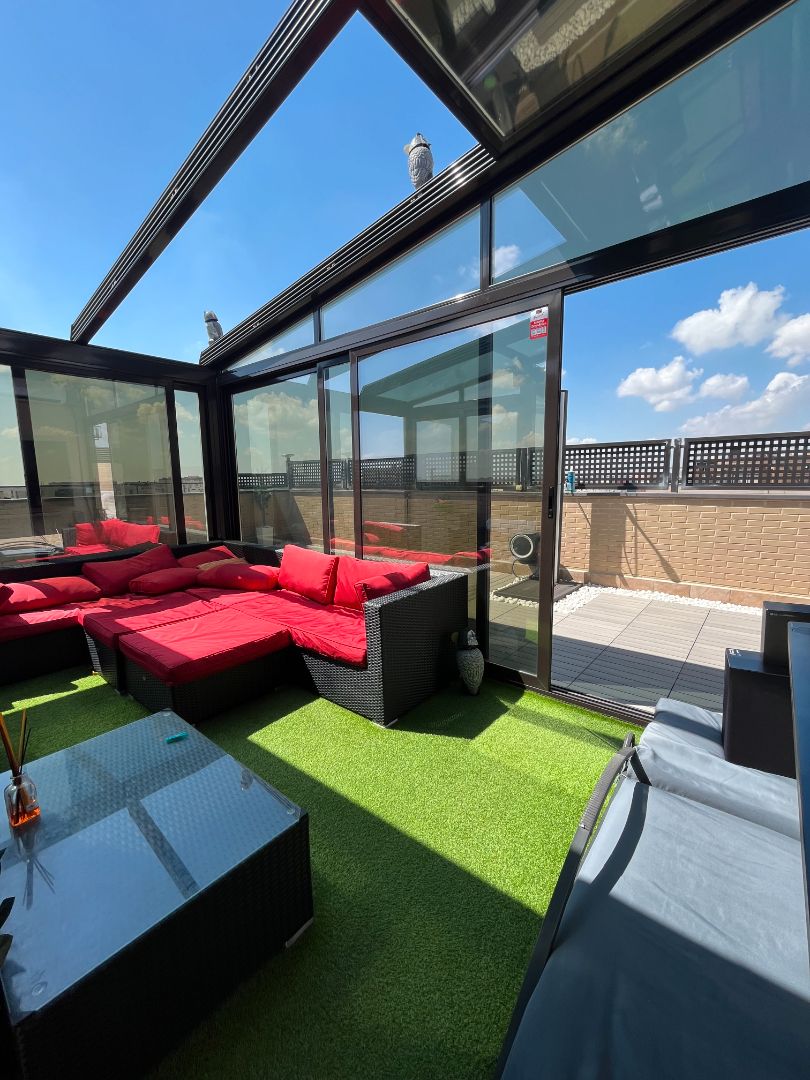 Terrace of Attic to rent in Móstoles  with Air Conditioner, Heating and Terrace