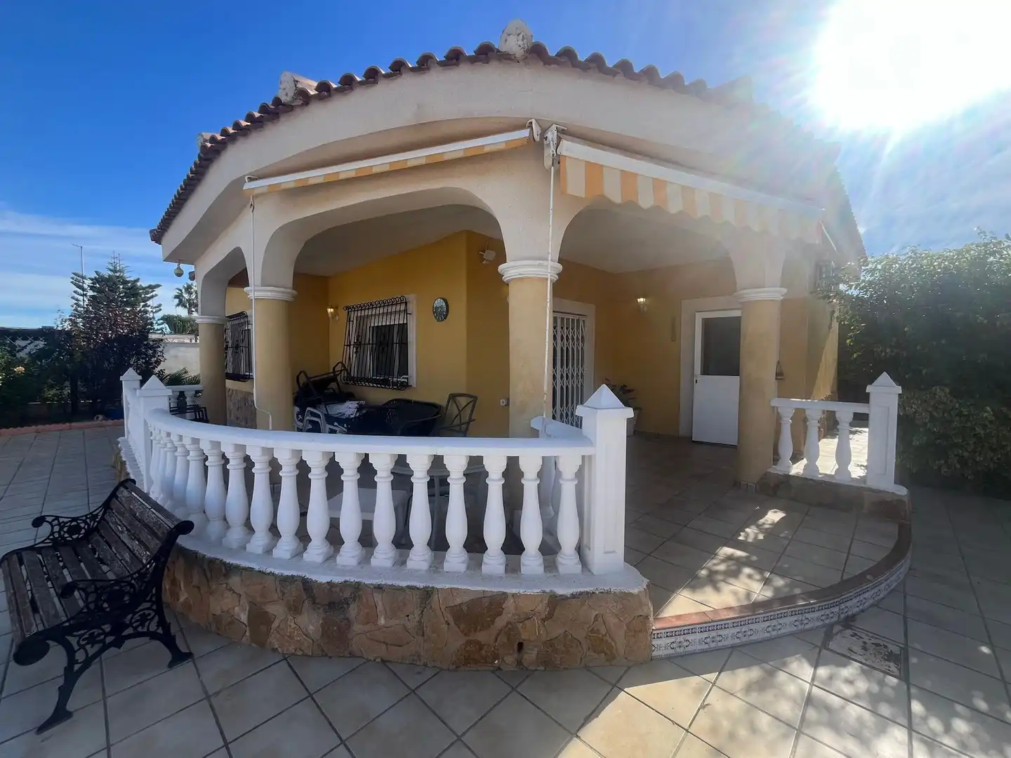 Exterior view of Houses for sale in Murcia  with Terrace, Storage room and Swimming Pool
