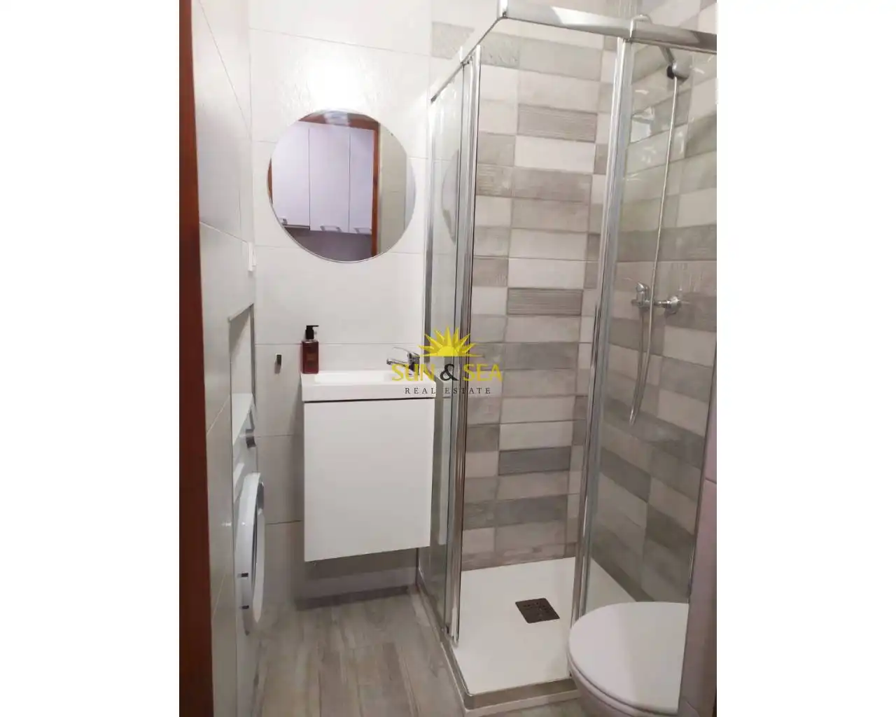 Bany de Dúplex de lloguer en Santa Pola amb Aire condicionat, Calefacció i Terrassa