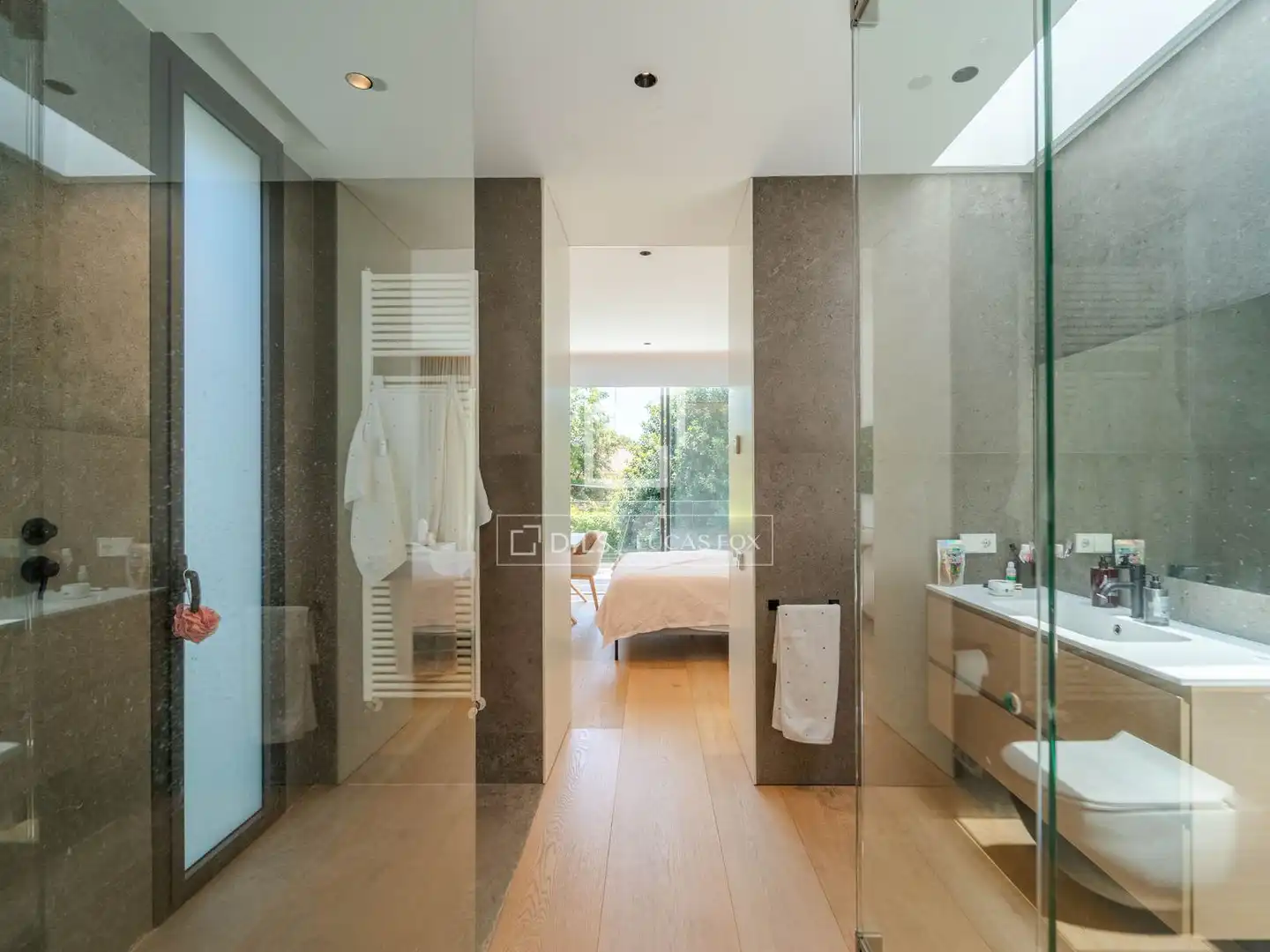 Baño de Casa o chalet en venta en Godella con Aire acondicionado, Calefacción y Jardín privado