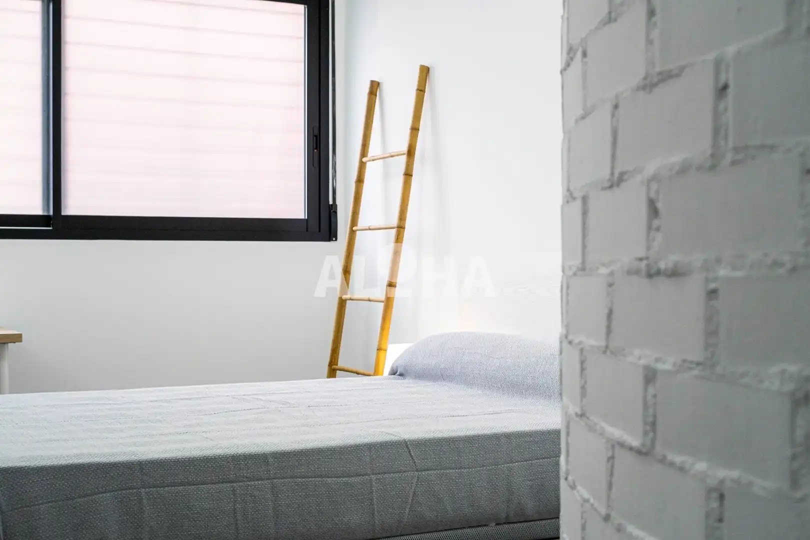 Dormitori de Apartament de lloguer en Moncada amb Aire condicionat, Calefacció i Moblat