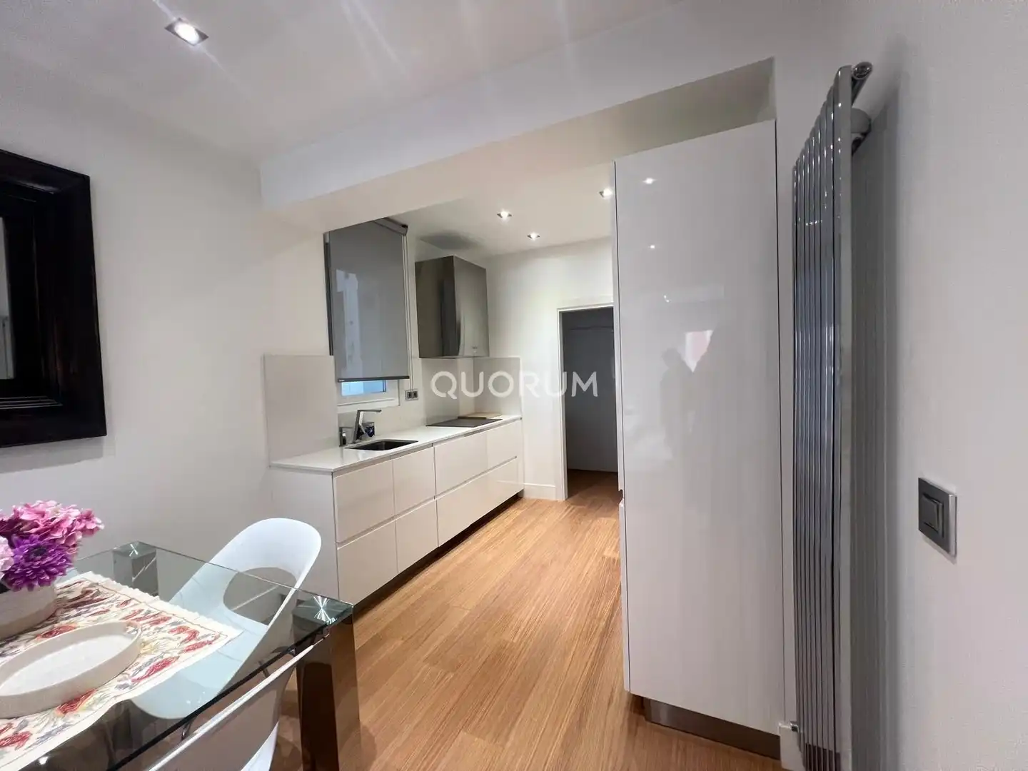 Kitchen of Flat for rent in Bilbao   with Heating and Furnished