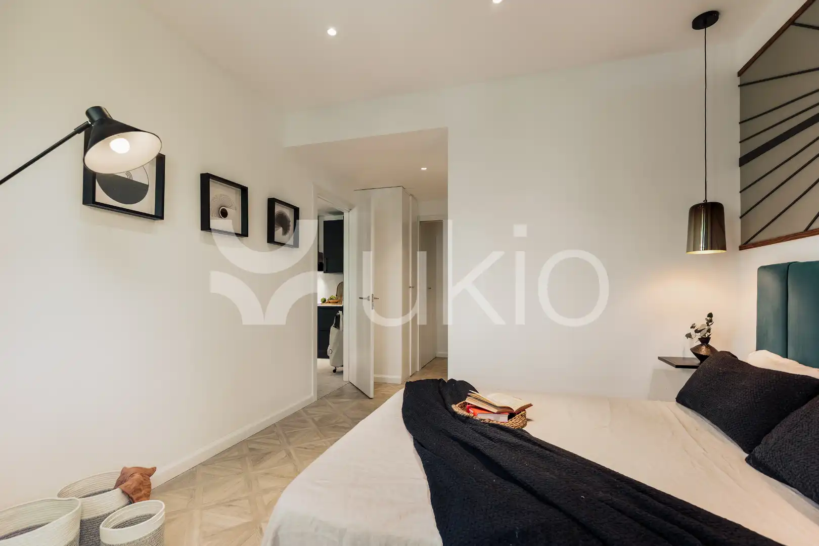 Bedroom of Apartments for rent in Barcelona  with Air Conditioner, Heating and Furnished