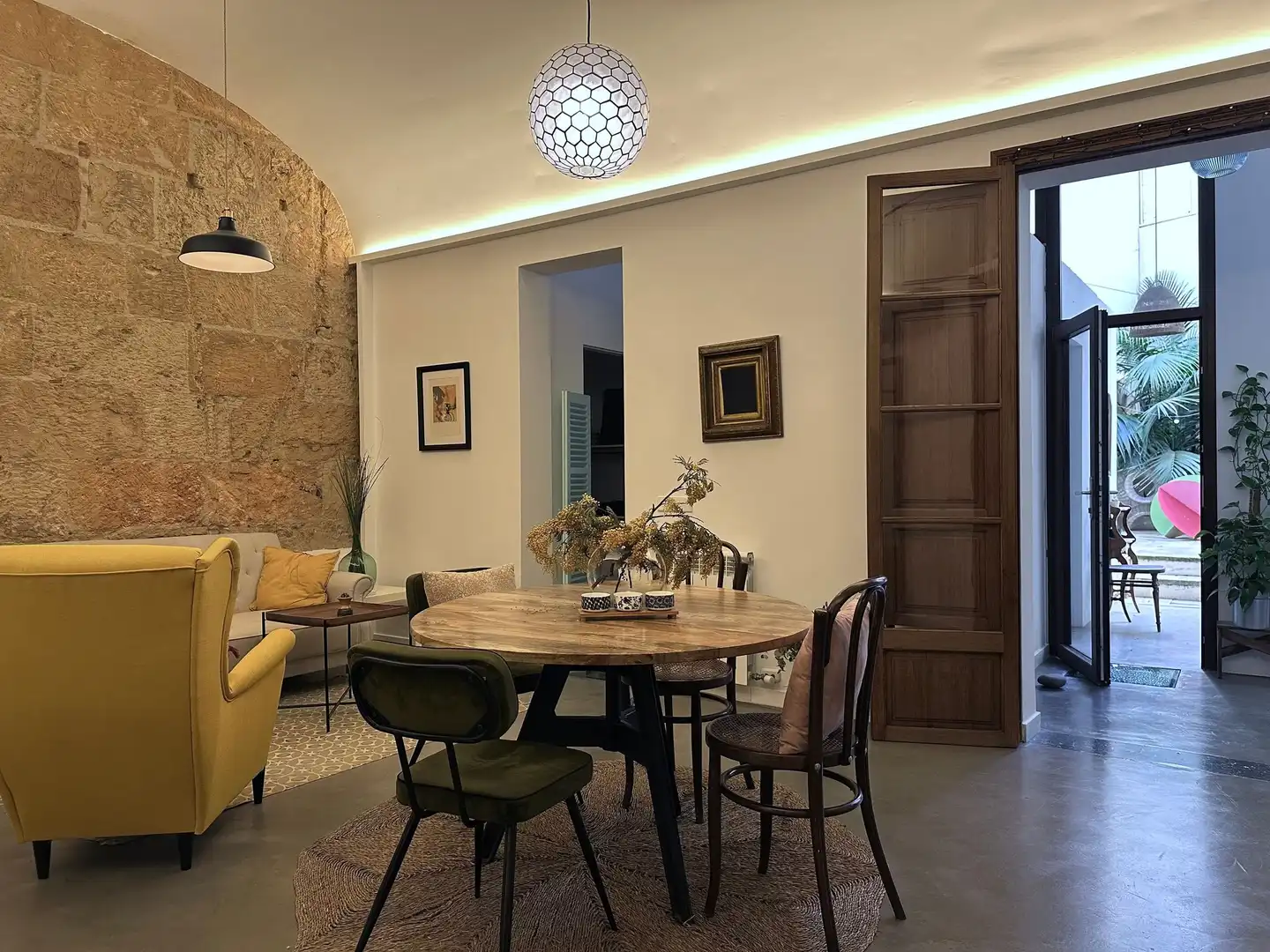 Comedor de Apartamento de alquiler en  Palma de Mallorca con Terraza