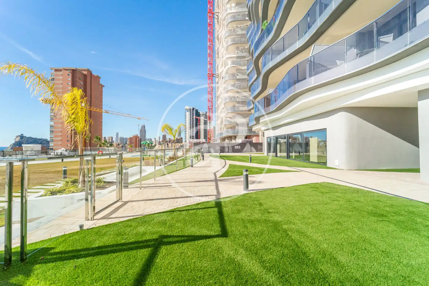 Terraza de Piso en venta en Benidorm con Aire acondicionado, Calefacción y Jardín privado