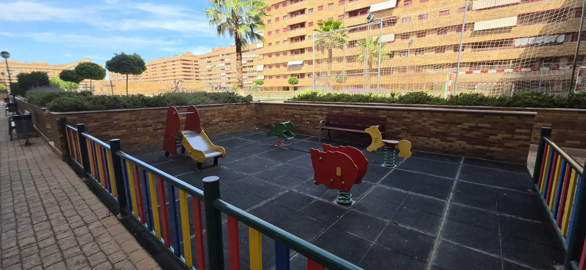 Terrasse von Wohnung zum Verkauf in Seseña mit Klimaanlage, Heizung und Parkett