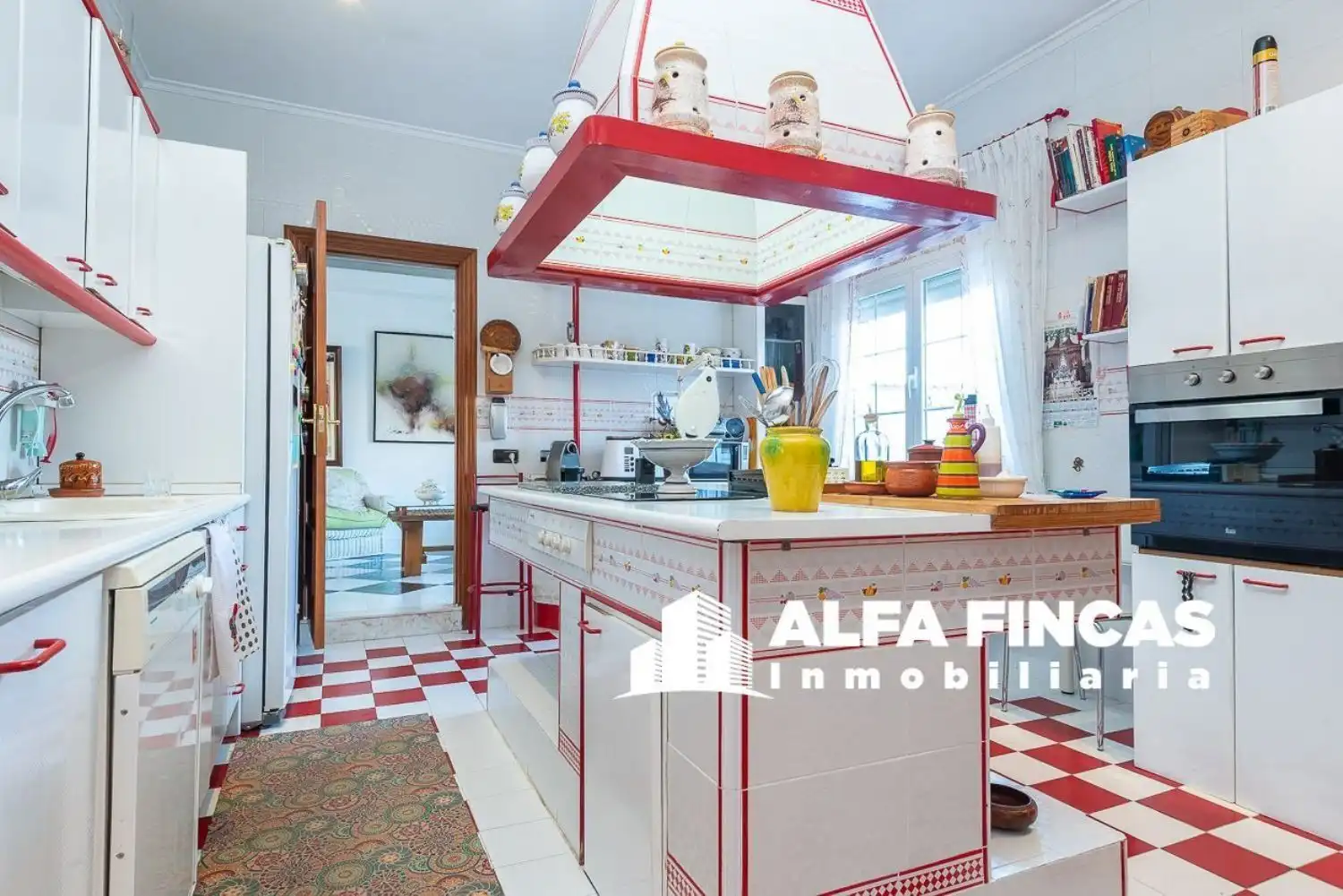 Cocina de Casa o chalet en venta en Mota del Cuervo con Aire acondicionado, Jardín privado y Terraza