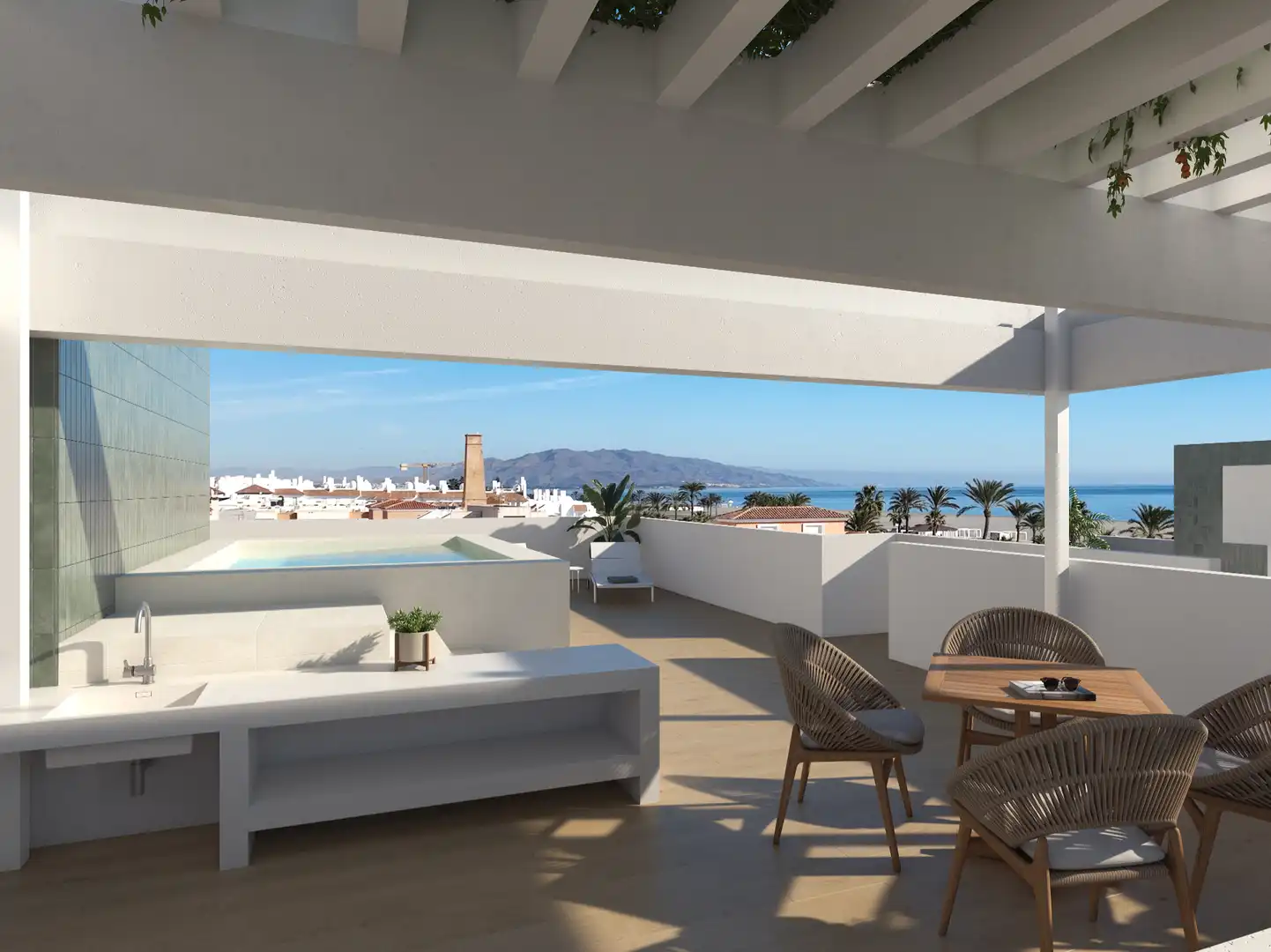 New build Flat with pool for sale in Las Marinas - Pueblo Laguna, imagen 13