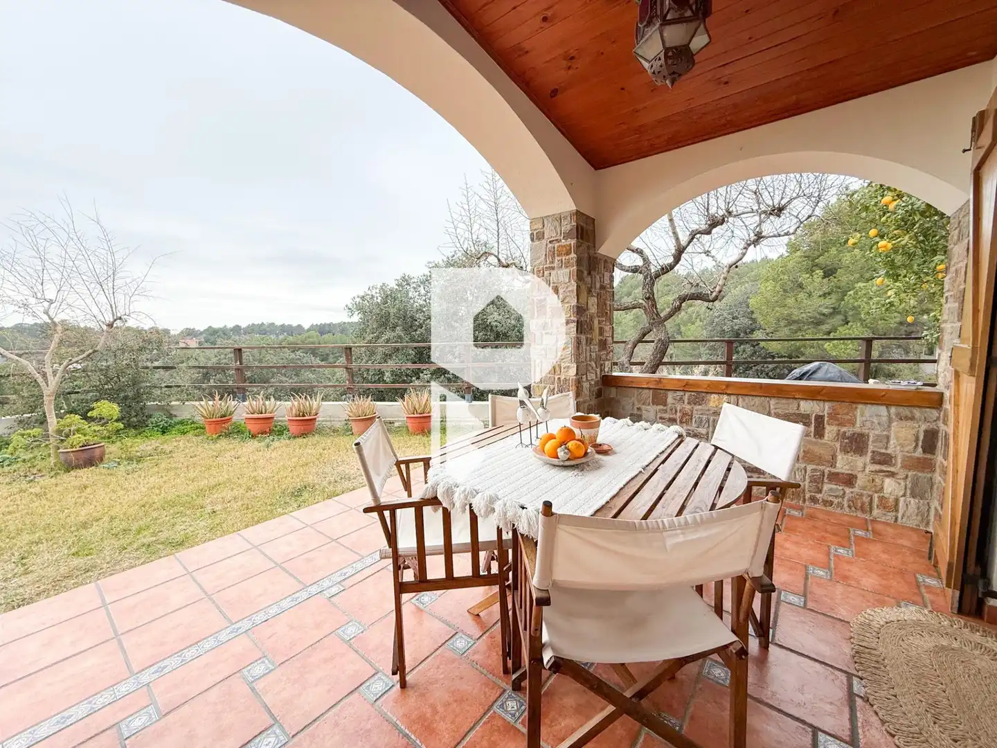 Terrace of Houses for sale in Rubí  with Private garden, Terrace and Balcony