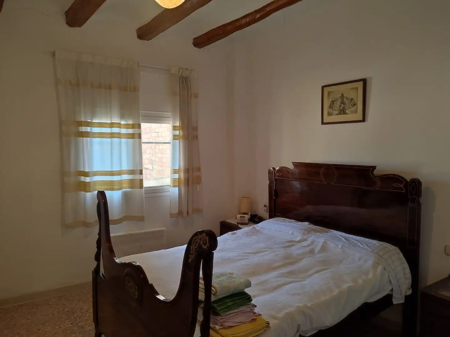 Dormitori de Casa adosada en venda en Ulldemolins amb Calefacció, Jardí privat i Parquet