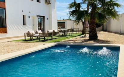 Piscina de Casa o xalet en venda en San Javier amb Aire condicionat, Terrassa i Piscina