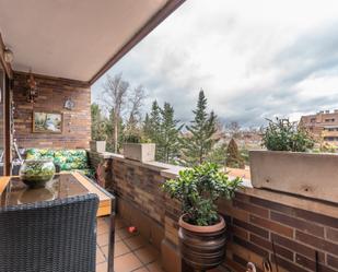 Terrace of Flat for sale in Pozuelo de Alarcón  with Heating, Terrace and Storage room