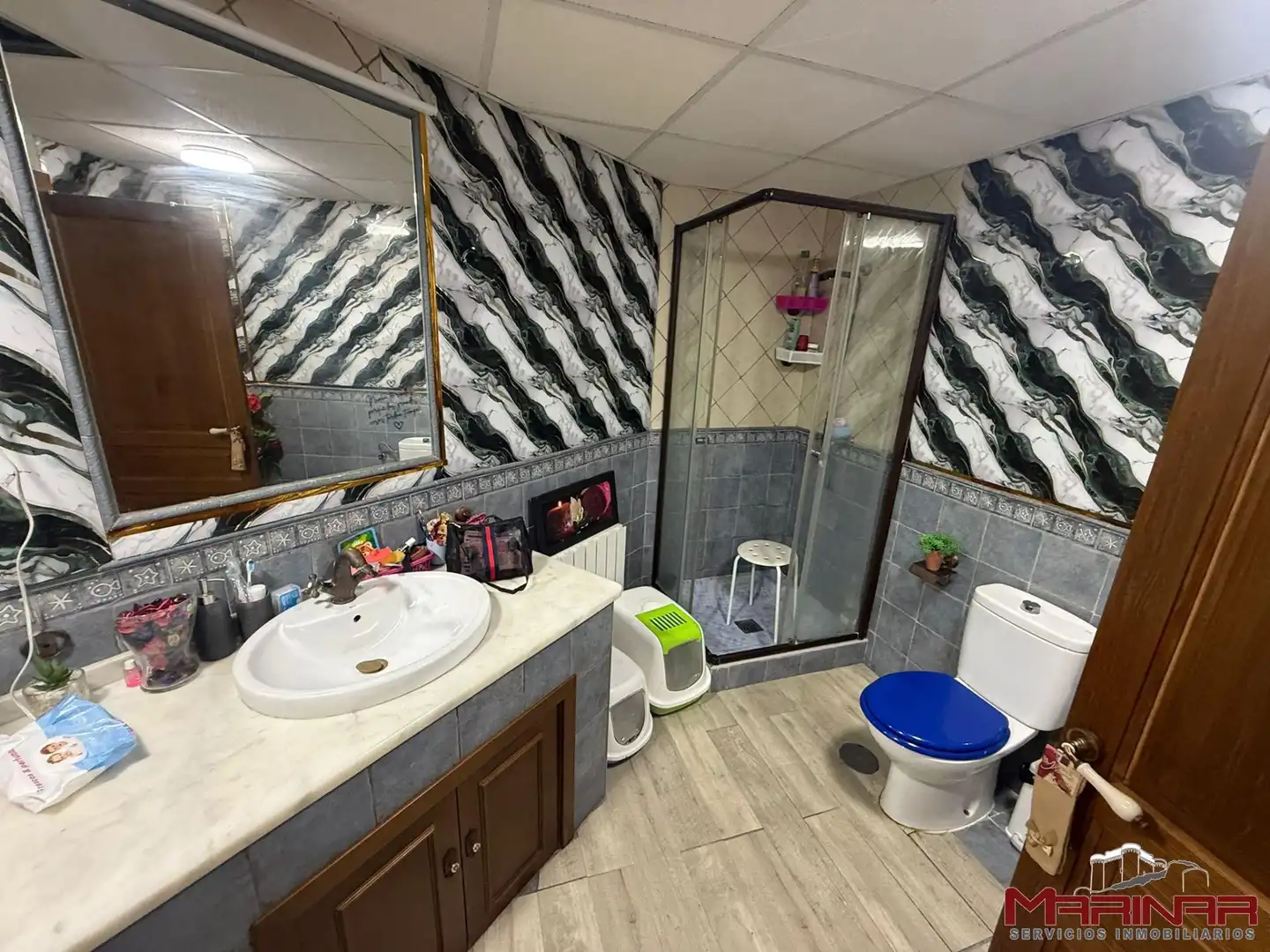 Baño de Casa adosada en venta en Seseña con Aire acondicionado, Calefacción y Trastero
