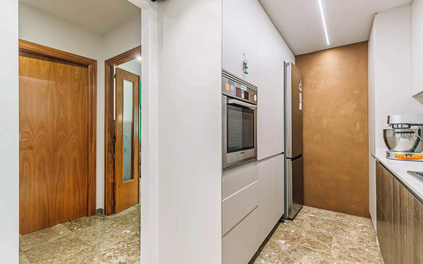 Kitchen of Duplexes for sale in Barcelona  with Heating, Furnished and Balcony