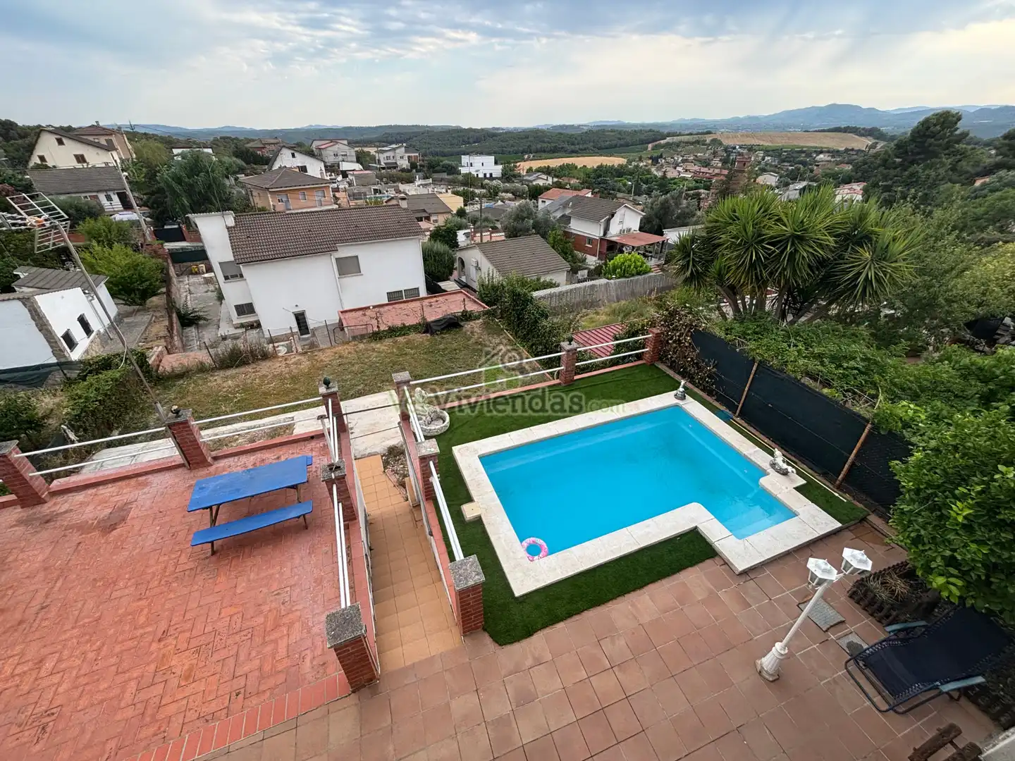 Piscina de Casa o xalet en venda en Piera amb Aire condicionat, Calefacció i Jardí privat