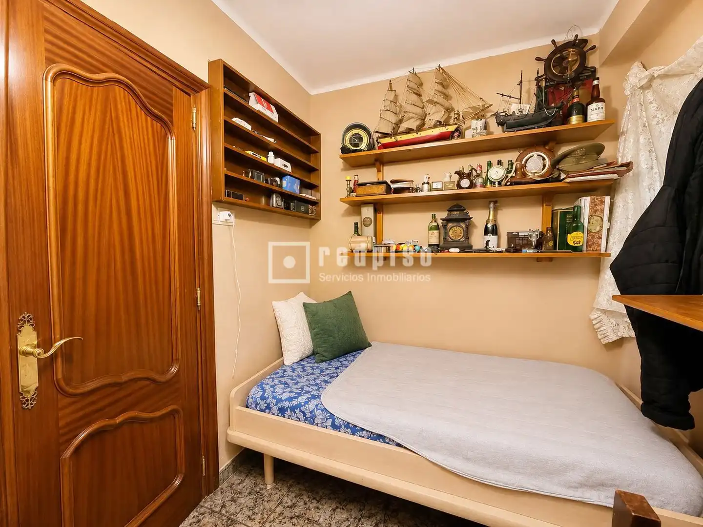 Schlafzimmer von Wohnung zum Verkauf in Málaga mit Klimaanlage und Terrasse