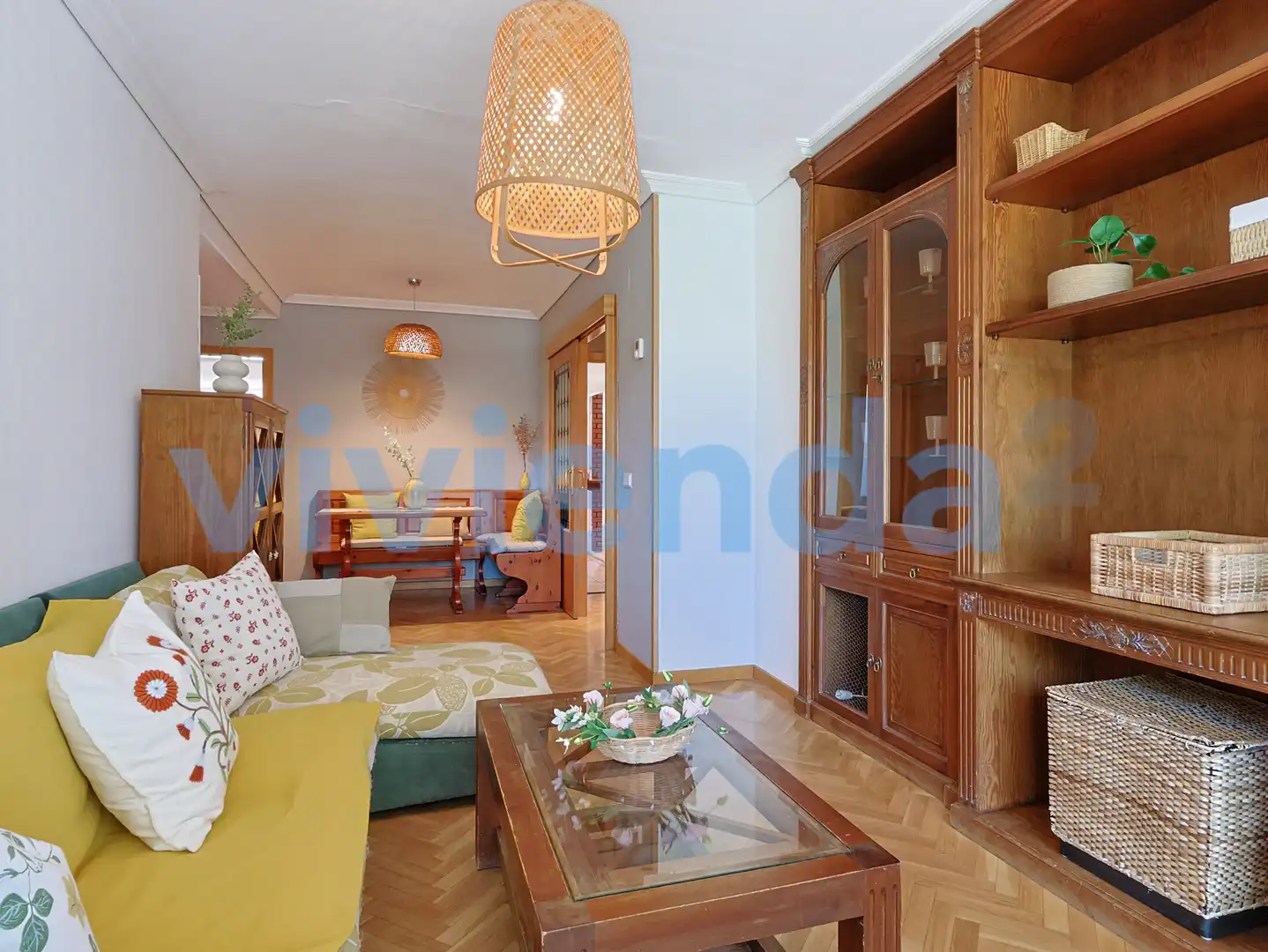 Sala de estar de Piso en venta en Madrid con Aire acondicionado, Calefacción y Balcón