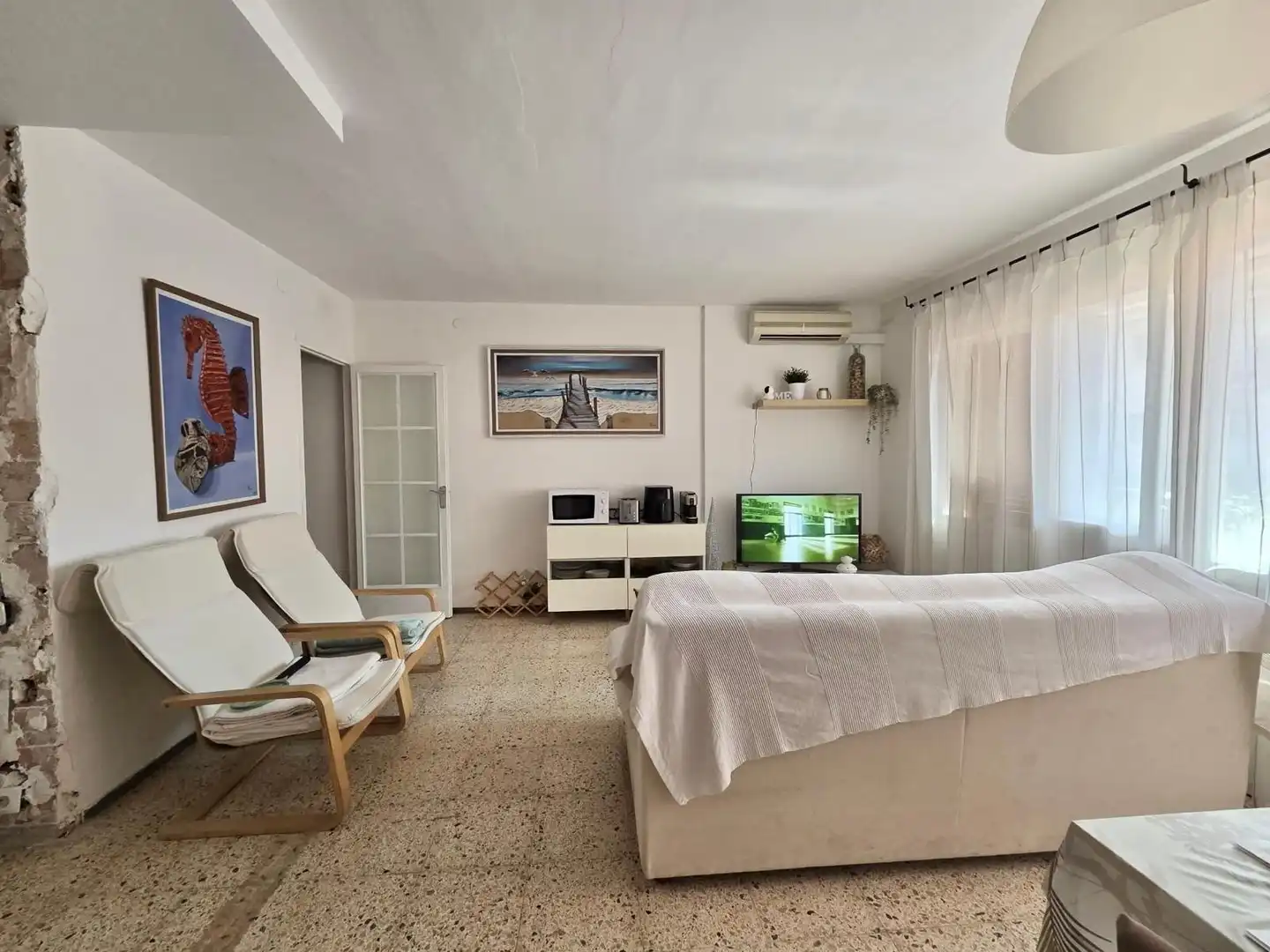 Sala de estar de Piso en venta en Cunit con Aire acondicionado, Calefacción y Terraza