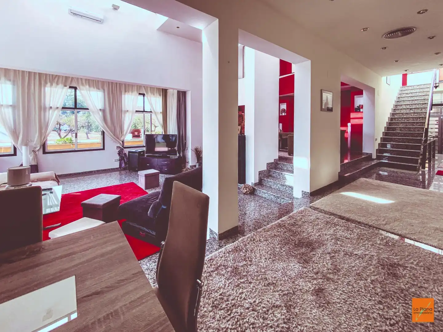 Sala d'estar de Casa o xalet en venda en La Sénia amb Aire condicionat, Calefacció i Jardí privat