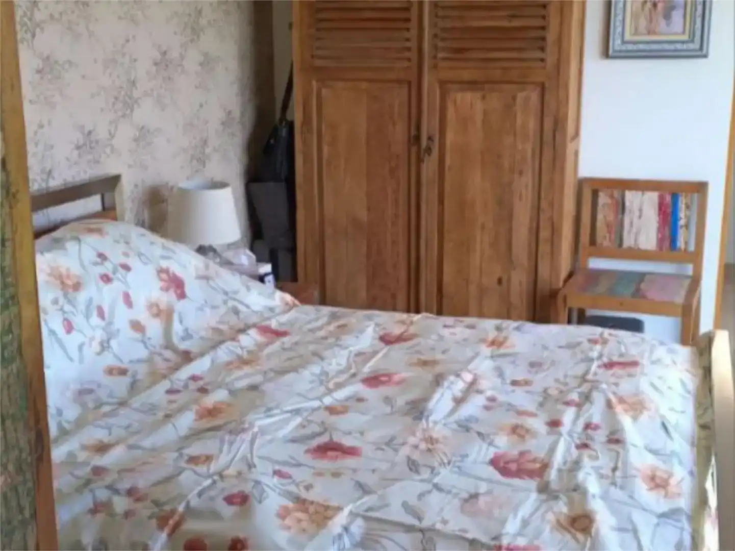 Schlafzimmer von Dachboden zur Miete in Callosa d'en Sarrià mit Klimaanlage, Privatgarten und Möbliert