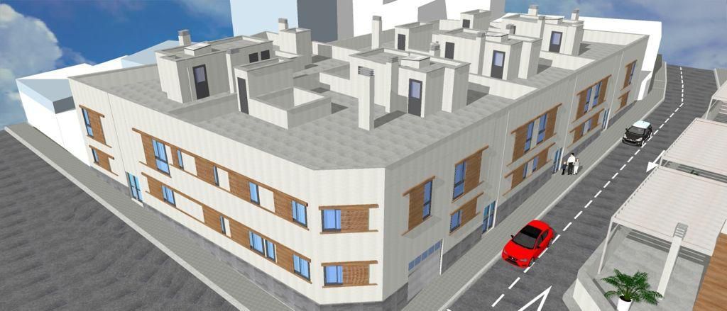 Exterior view of Flat for sale in Icod de los Vinos  with Parquet flooring and Storage room