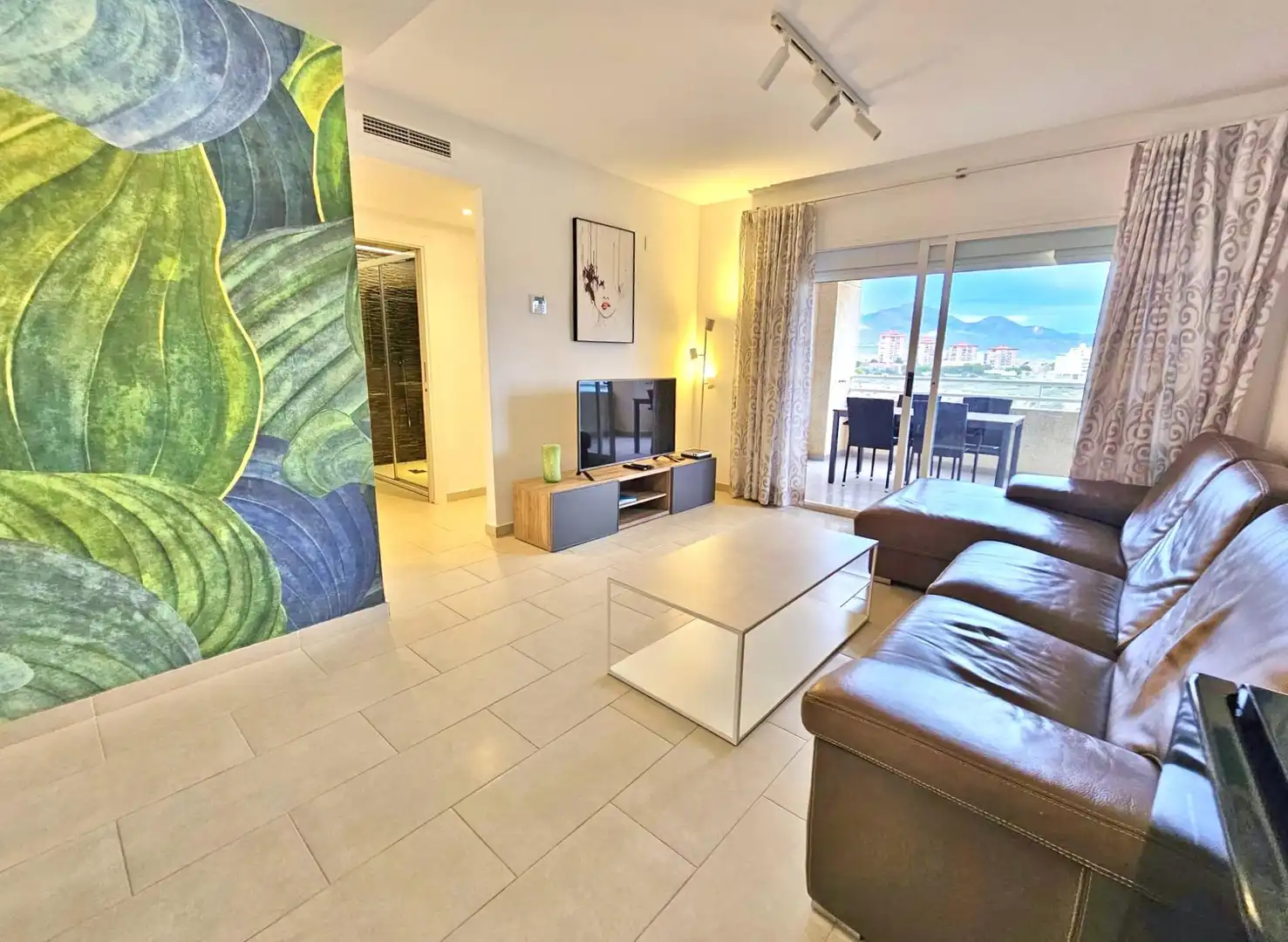 Living room of Flat for sale in El Campello  with Air Conditioner, Terrace and Storage room