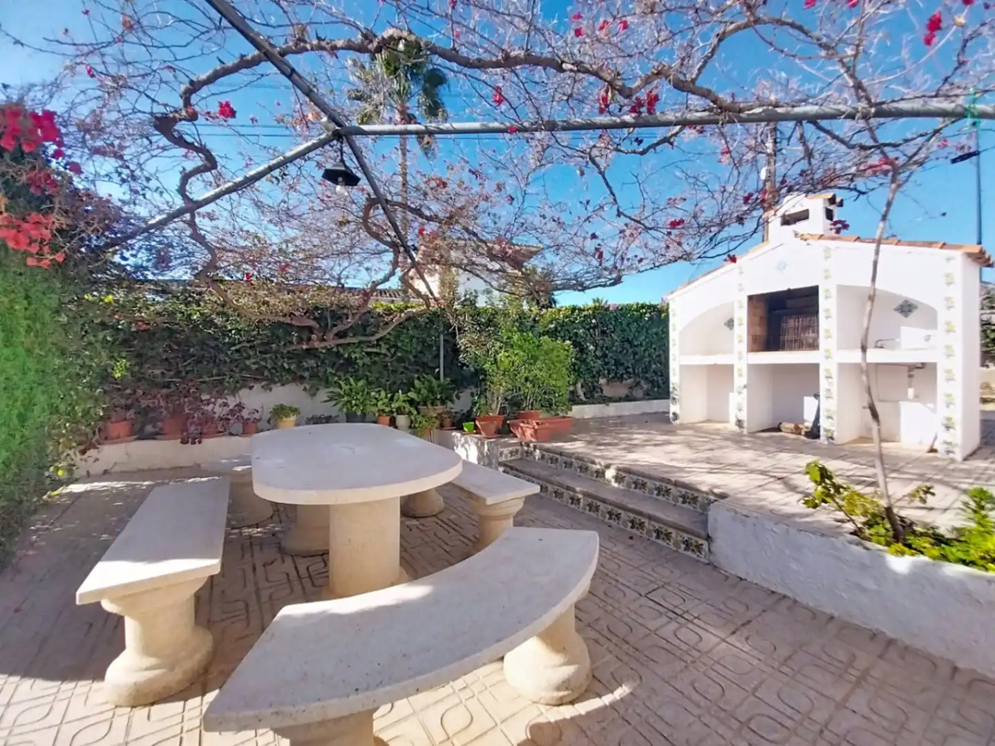Terrace of Houses for sale in L'Alfàs del Pi  with Air Conditioner, Heating and Private garden